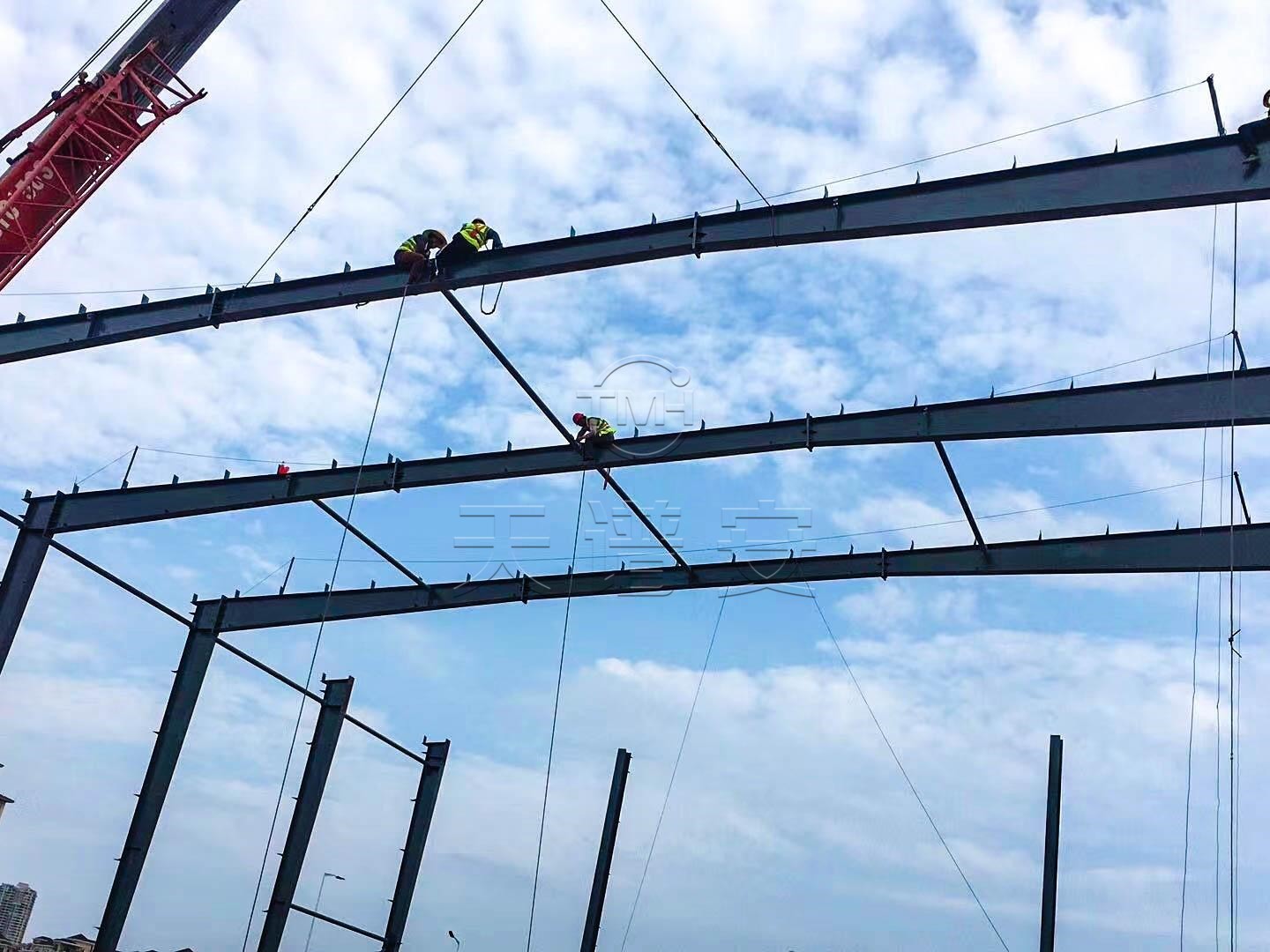 【天譜安鋼結(jié)構(gòu)廠房案例】——鶴山信匯物業(yè)鋼結(jié)構(gòu)倉庫項(xiàng)目